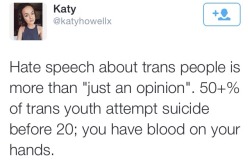 thatfeministkilljoy:  [ Image description: A tweet by Katy (@katyhowellx)