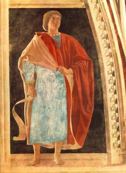 renaissance-art-blog: Prophet, 1458, Piero della FrancescaSize: