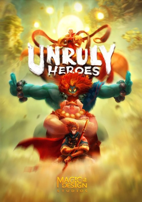 platformerpower:  Unruly Heroes Website | Trailer | Early 2018 (PC, PS4, XB1, Switch) > action adventure platform fighter with fine artstyle (that reminds of Ori & the Blind Forest   Rayman Origins/Legends).  Ok…OK…hear me out on