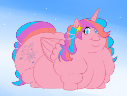 askcocoamtn:  Fatty alicorn of Princess Hailee with the huge