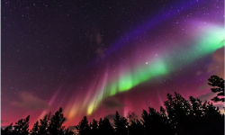 the-wolf-and-moon:  Aurora Veil Over Sweden  