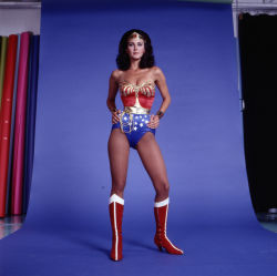 vintageruminance:  Lynda Carter - Wonder Woman photo-shoot 1979