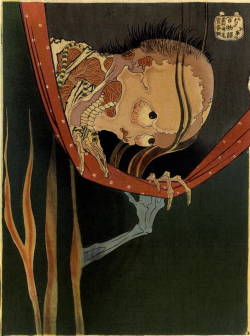 brudesworld:  Ghost of Kohada Koheiji by Katsushika Hokusai,