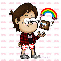 sibbiesillustrations:  I did another Markiplier and Tiny Box