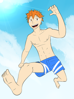 Apparently it was Hinata’s birthday yesturday, so I drew the