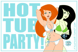 grimphantom:  pinupsushi:  Here are three Kim Possible images