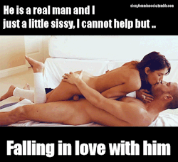 sissyfemminuccia:  Because sissies are made to please real men..