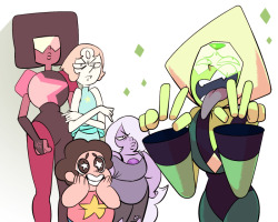lu-audrey:  Peridot first appearance in Japan!!   X3