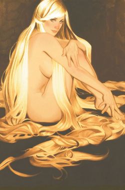 ugurtardi:  Rapunzel by Adam Hughes 