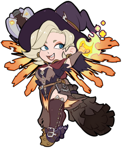 brideake:  witch mercy sticker made 4 fun. you can get it here! 