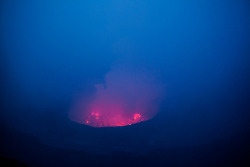 1l1l:     Nyiragongo Volcano, Virunga National Park. Democratic