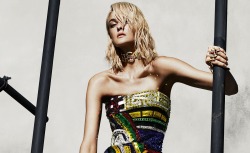 lelaid:  Caroline Trentini by Mert & Marcus for Versace F/W