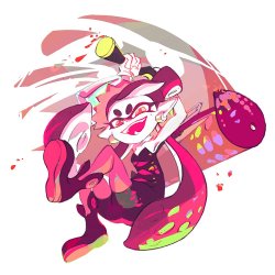 pkjd-moetron:  Official illustrations for next JP Splatfest.