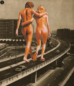 oxane:  Naked on the Road by Silvio Severino Analog collage in-glue-we-trust.tumblr.com/www.facebook.com/silviocollagesociety6.com/SilvioSeverinoCollagecargocollective.com/silvioseverinocollagewww.silvioseverino.com/