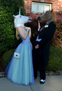 prancing-pies:  So my prom was masquerade themed It was Justin’s