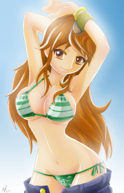 fandoms-females:nami_hot_day_by_mauroz ( AF #9 - Its always a