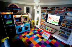 iheartnintendomucho:  The Coolest Arcade Bedroom You’ll Ever