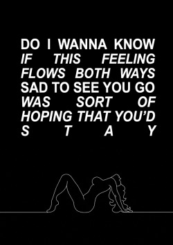 lung-capacity:  Do I Wanna Know - Arctic Monkeys 