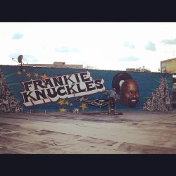 #rip #graffiti #housemusic #frankieknuckles #mural #art  #instaphoto