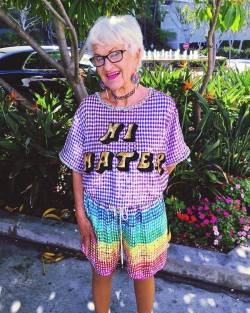 dwnsy:the cooooooooolest grandmama in the world, our 88-year-old