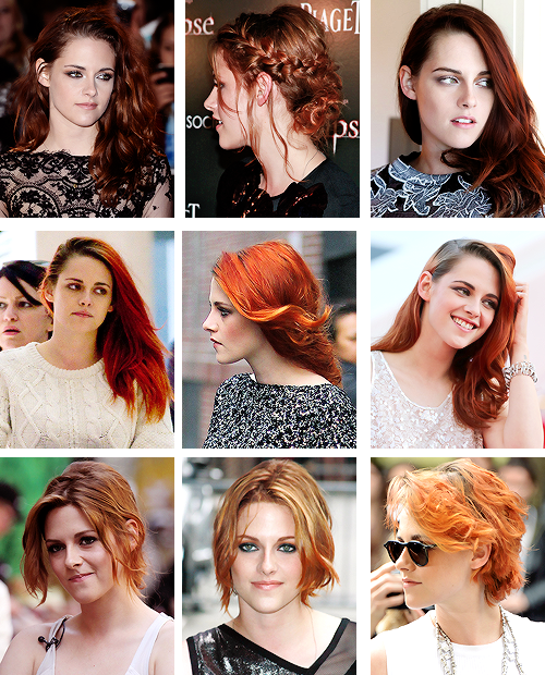 infinitekristens:  Kristen Stewart ABC | Hair (inspired by x) 