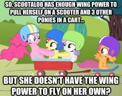 theangelofrazgriz:  Think I have an idea to explain Scootaloo’s