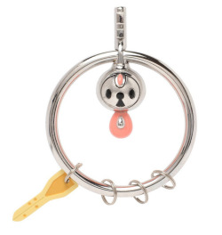 zombiemiki:  This Klefki key holder can hold keys, metal charms,