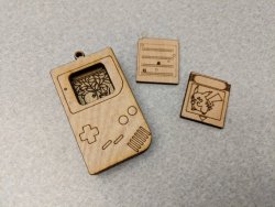 retrogamingblog:Wood Gameboy Necklace made by AdorbsRini