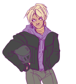 vasheren:  wanted to draw marik in a ponytail cos i thought it