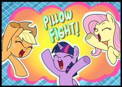fisherpon:  pillow fight by *CSImadmax