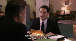 inthedarktrees:It’s 10:10 am on February 16th.Kyle MacLachlan