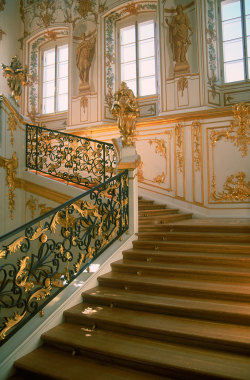 versaillesadness:  Stairs details. Perterhof x Petit Trianon