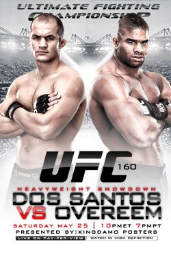 mmafanmade:  ‘Dos Santos X Overeem’ Bigger they are…. Poster