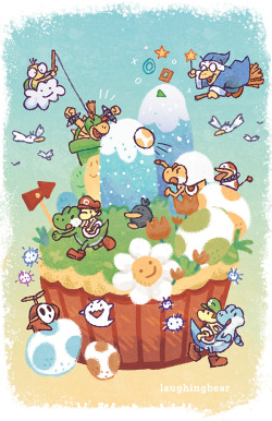 laughingbear:  And this was for the Yoshi’s Island fanzine!