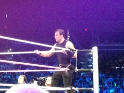 My fave photo of the night that I took of Ambrose. 😊👍 last