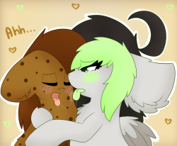 bree-and-enz-art:  Bree really likes cookies ;D Sort of a suggestive