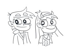 Doodling Star and Marco without references.I regret nothing.