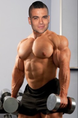 doryfan1:  Mark Salling muscle morph 2 