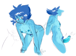 possible concepts for pre-war lapis’ genitals in the comicI