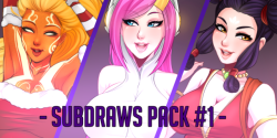 Subdraws finally up on Gumroad ; A;! Sorry it took me so long…