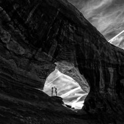 @charlesnevols ・・・ Memories of Moab. #natural bridge #desert