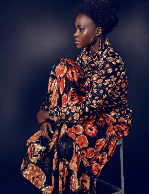 whatkikiloves:  Lupita Nyong’o for Elle UK, January 2016 