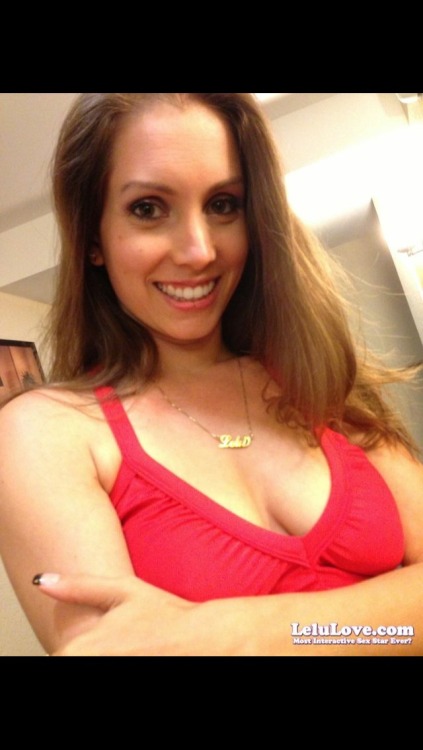 You staring at my #boobs or my necklace?? :) http://www.lelulove.com #cleavage Pic