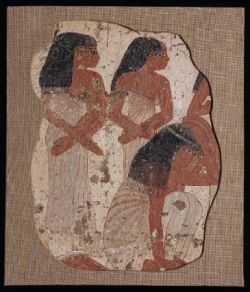 ancientpeoples:  Tomb painting from tomb of Nebamun  The scene