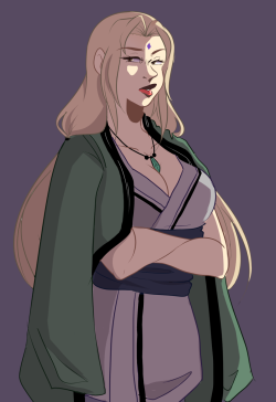 kawaiismutt:doodle b4 i love tsunade