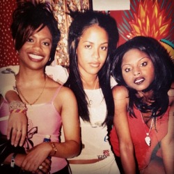 90shiphopraprnb:  Kandi Burruss, Aaliyah and Foxy Brown