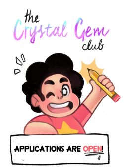 crystalgemzine:  Due to the overwhelming support, applications