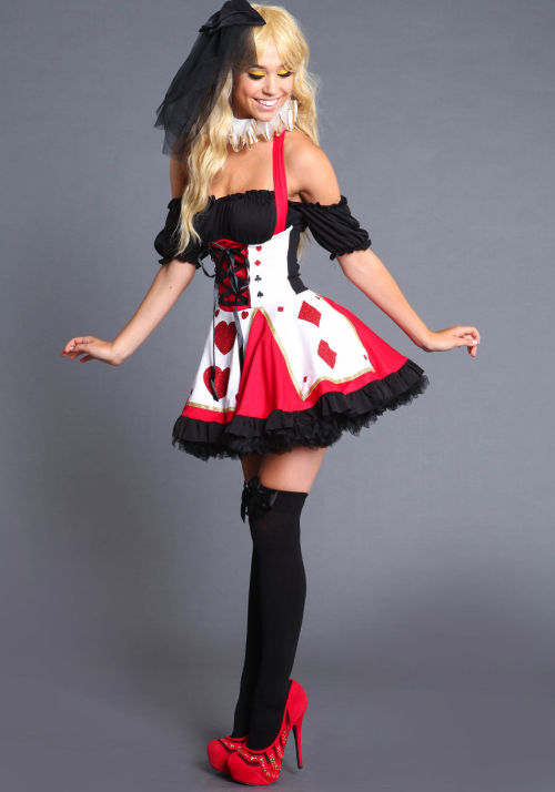 alexisrenmodel:  PRETTY PLAYING CARD COSTUME BY LEG AVENUE