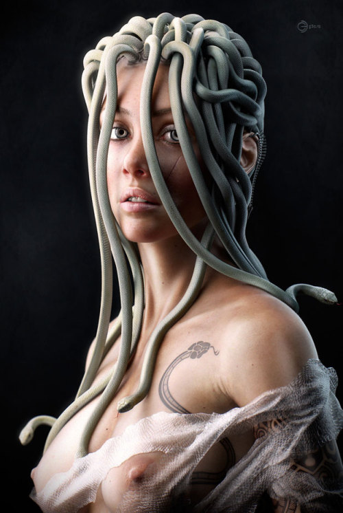 â€œYoung Medusaâ€ by George Manolache.