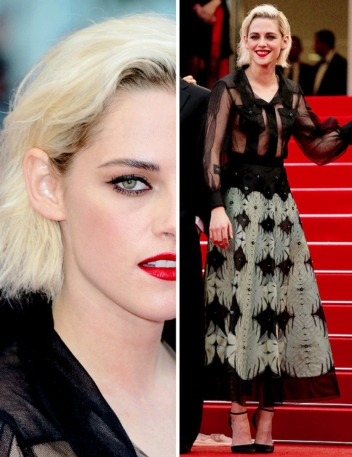 krissteewartss:     Kristen   Premiers she has attended in Cannes. 2012|2014|2016 